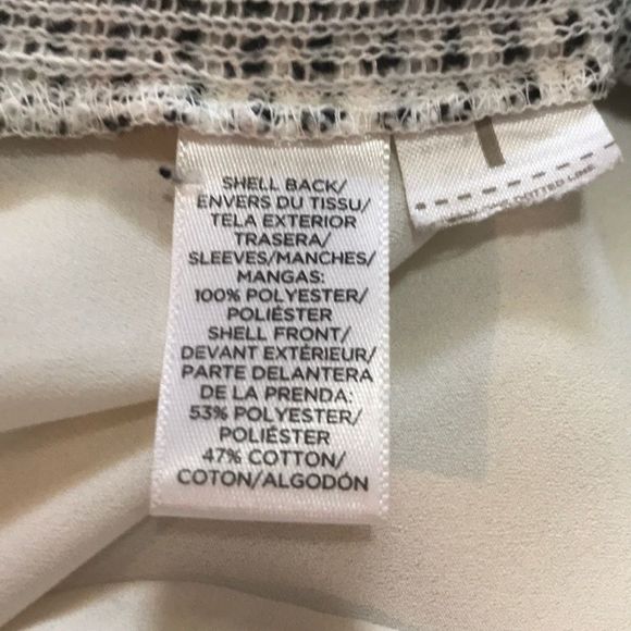 LOFT Mixed Media Sweater Blouse - Picture 10 of 10